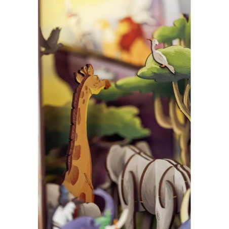 CarreraRevell Tiny Adventures Disney König der Löwen Book Nook – LED Holzbausatz