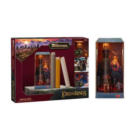 CarreraRevell Tiny Adventures Herr der Ringe Barad-Dür Book Nook – LED Holzbausatz