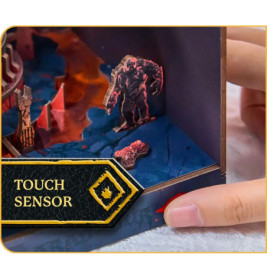 CarreraRevell Tiny Adventures Herr der Ringe Barad-Dür Book Nook – LED Holzbausatz