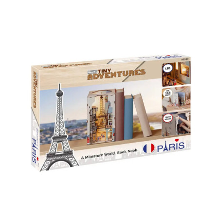 CarreraRevell Tiny Adventures Paris Book Nook – Traumhafte Miniatur mit LED