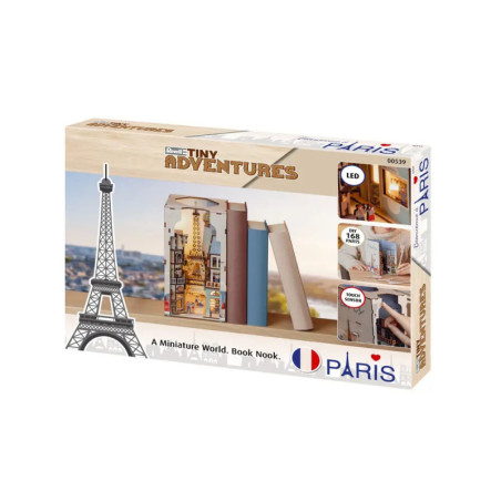 CarreraRevell Tiny Adventures Paris Book Nook – Traumhafte Miniatur mit LED