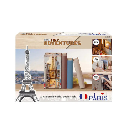 CarreraRevell Tiny Adventures Paris Book Nook – Traumhafte Miniatur mit LED