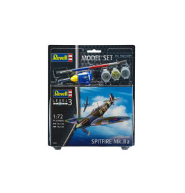 Revell Model Set Spitfire Mk.IIa 1:72 – Bausatz mit Farben & Kleber