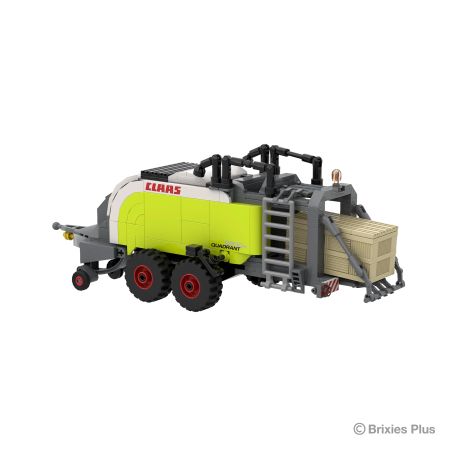 Brixies Plus Claas Quadrant FC – Klemmbaustein Feldhäcksler | Schäfer Toy Company