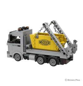 BRIXIES Plus Meiller Tectris Absetzkipper 222.768 | Klemmbausteinmodell | Hochwertig