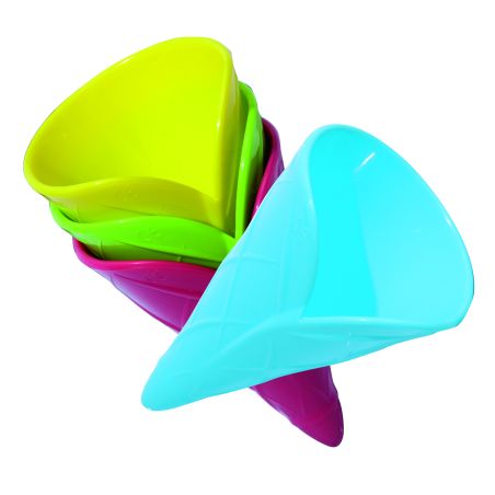 Eistüte fashion, 2 Varianten in 4 Farben