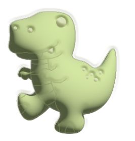 Sandförmchen T-Rex / Triceratops