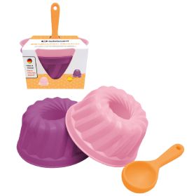 Tinti Spielstabil Sandkuchen Bäckerei Set 3-teilig Sunsetpop | Backspaß für Sandkasten
