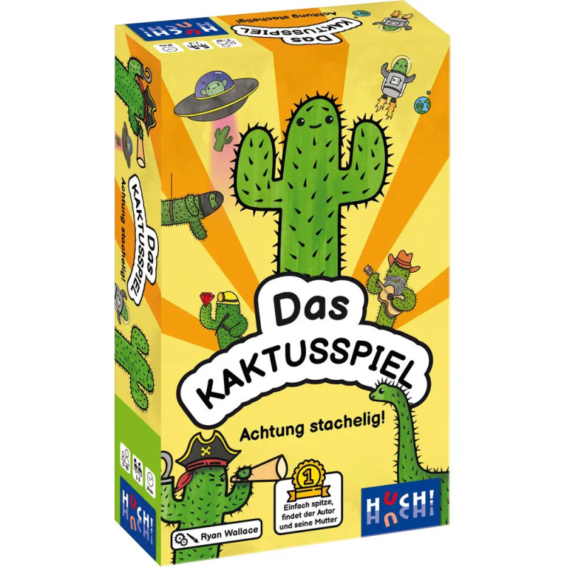 Hutter Das Kaktusspiel – Lustiges Geschicklichkeitsspiel für Kinder & Familie
