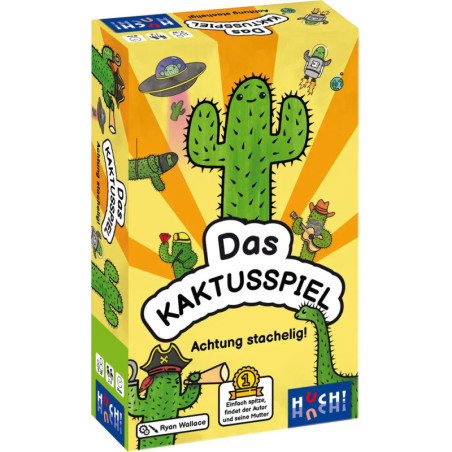 Hutter Das Kaktusspiel – Lustiges Geschicklichkeitsspiel für Kinder & Familie