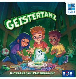 Hutter Trade Geistertanz Geschicklichkeitsspiel - Fange tanzende Geister, für 1-4 Spieler ab 6 Jahren