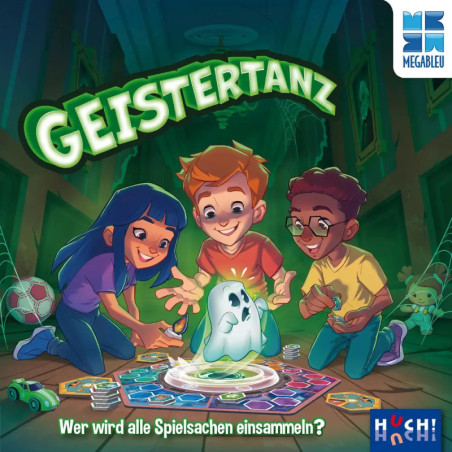 Hutter Trade Geistertanz Geschicklichkeitsspiel - Fange tanzende Geister, für 1-4 Spieler ab 6 Jahren