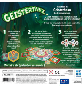 Hutter Trade Geistertanz Geschicklichkeitsspiel - Fange tanzende Geister, für 1-4 Spieler ab 6 Jahren