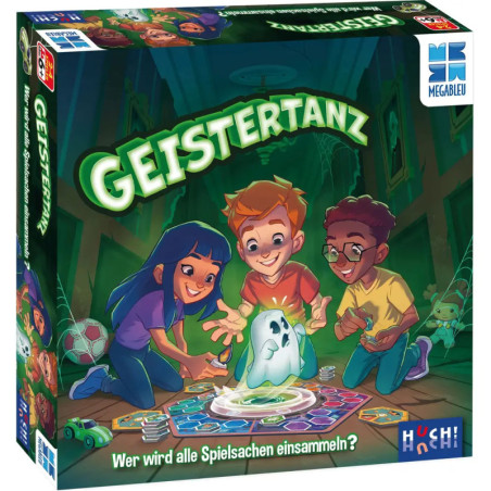 Hutter Trade Geistertanz Geschicklichkeitsspiel - Fange tanzende Geister, für 1-4 Spieler ab 6 Jahren