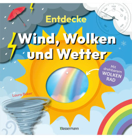 Entdecke Wind, Wolken und Wetter. Mit drehbarem Wolkenrad