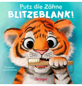 Putz die Zähne blitzeblank!