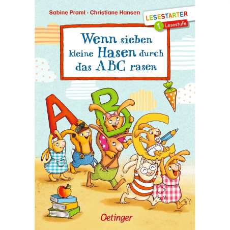 Wenn sieben kleine Hasen durch das ABC rasen