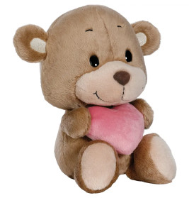 Kuscheltier Bär mit Herz NICI GREEN