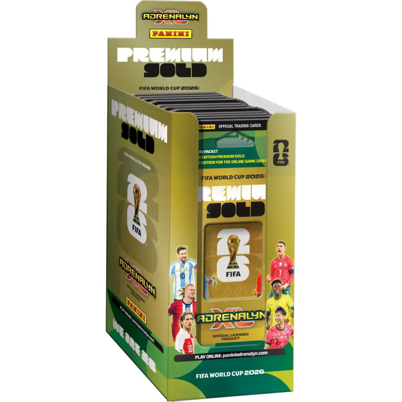 FIFA World Cup 26 Trading Cards Premium Oro Box (10er)