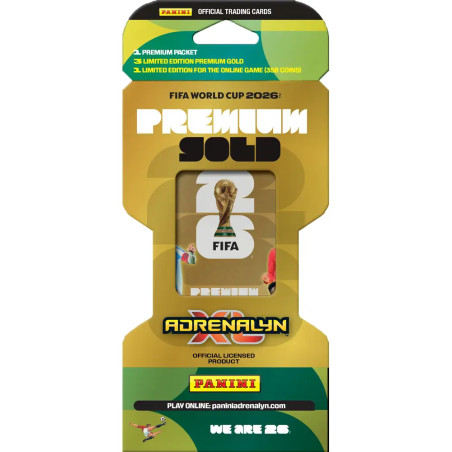 FIFA World Cup 26 Trading Cards Premium Oro Box (10er)