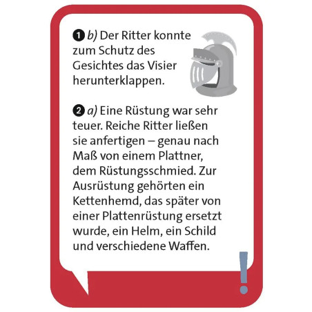 Pocket Quiz junior Ritter und Burgen