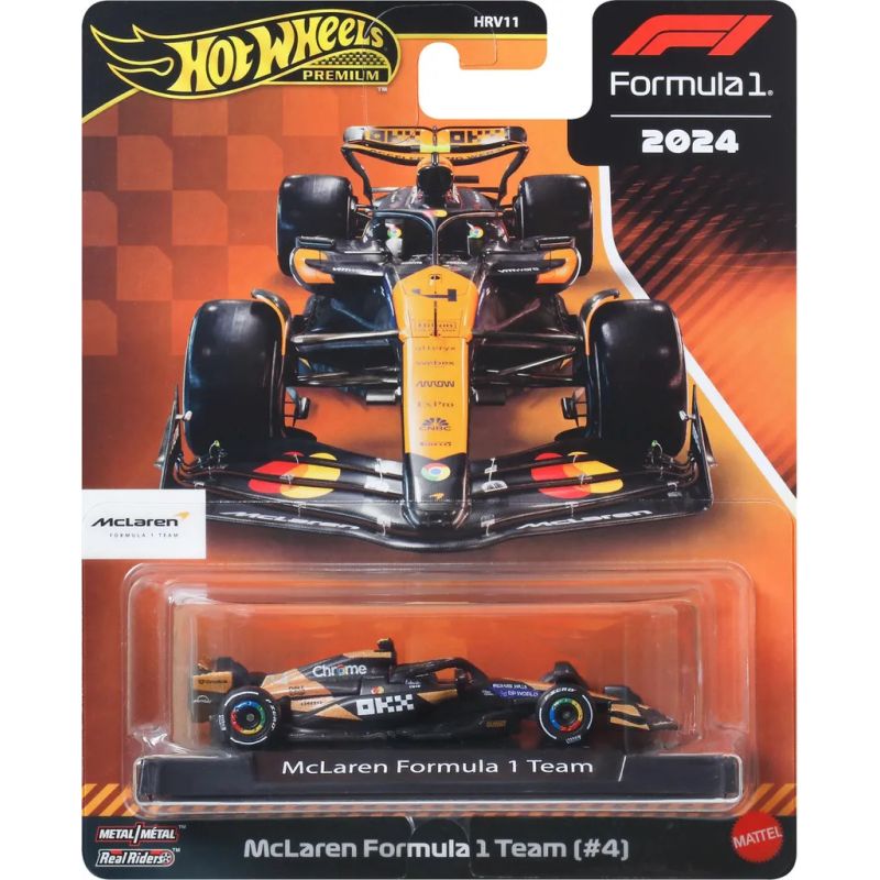 Hot Wheels Formel-1 Sammlermodell: McLaren 2024 Livery – Oscar Piastri (1:64)