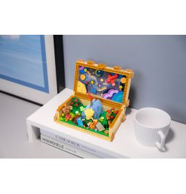 Br1cks/Mould King Suitcase Der kleine Prinz – Baustein-Koffer mit Reise-Details