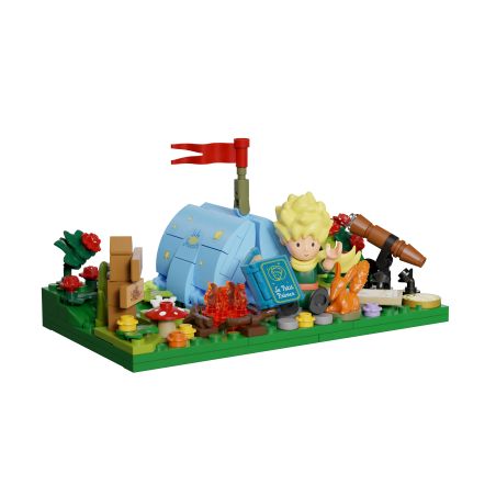 Br1cks/Mould King Suitcase Der kleine Prinz – Baustein-Koffer mit Reise-Details