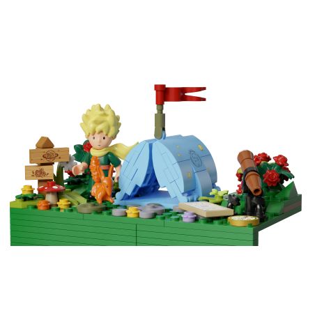 Br1cks/Mould King Suitcase Der kleine Prinz – Baustein-Koffer mit Reise-Details