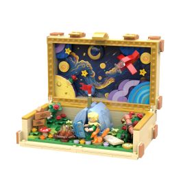 Br1cks/Mould King Suitcase Der kleine Prinz – Baustein-Koffer mit Reise-Details