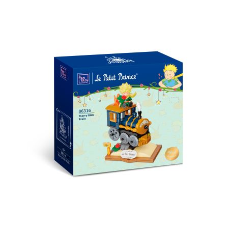 Br1cks/Mould King Starry Ride-Train Der kleine Prinz – Baustein-Zug durch die Galaxien