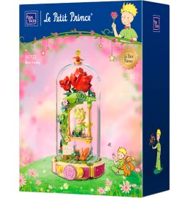 Br1cks/Mould King Eternity Series Rose Swing Der kleine Prinz – Baustein-Schaukel