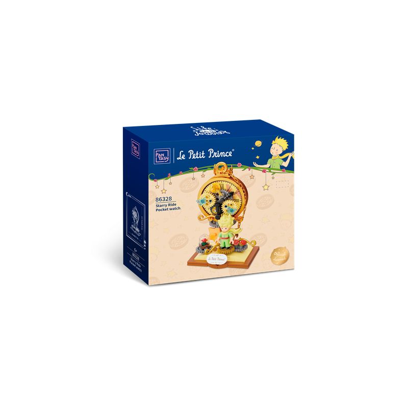 Br1cks/Mould King Starry Ride Taschenuhr: Klemmbausteine 'Der kleine Prinz'