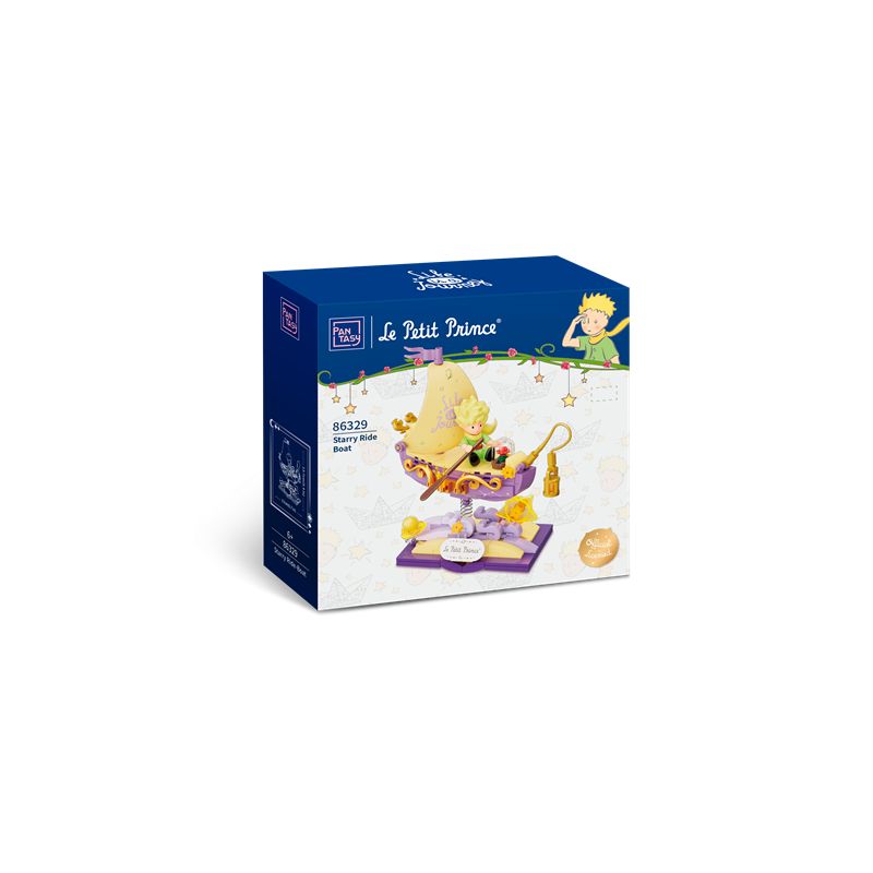 Br1cks/Mould King Starry Ride-Boat Der kleine Prinz – Klemmbausteine für galaktische Abenteuer