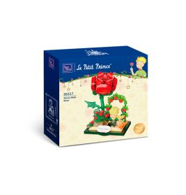 Br1cks/Mould King Starry Ride-Rose Der kleine Prinz – Ikonisches Klemmbaustein-Modell