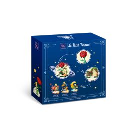 Br1cks/Mould King Starry Ride-Rose Der kleine Prinz – Ikonisches Klemmbaustein-Modell