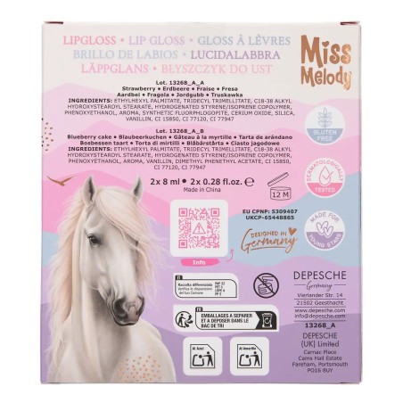 Miss Melody Lipglossset BFF