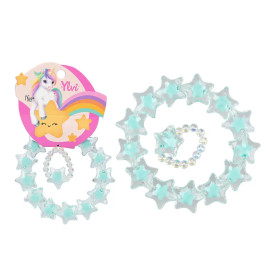 Ylvi Sternchenarmband und Ring im Set