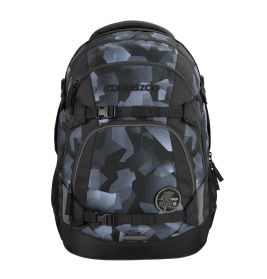 coocazoo Rucksack MATE Grey Rocks – Stylischer & ergonomischer Schulrucksack