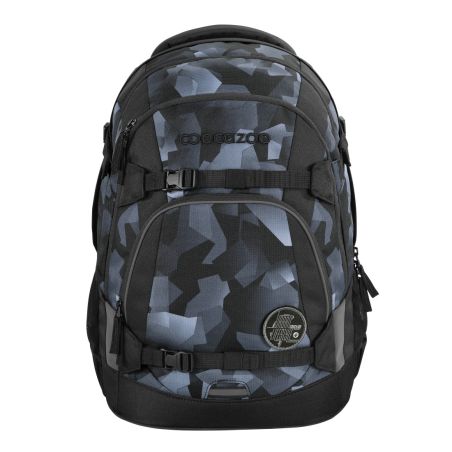coocazoo Rucksack MATE Grey Rocks – Stylischer & ergonomischer Schulrucksack