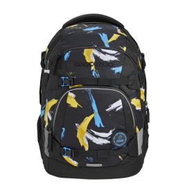 Coocazoo Rucksack MATE Crazy Artnight – 15 Zoll Laptopfach, für Schule & Freizeit