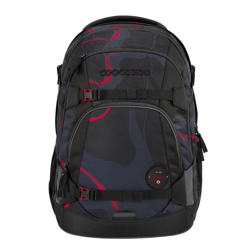 coocazoo MATE Schulrucksack Lava Lines – Ergonomisch, nachhaltig & clever