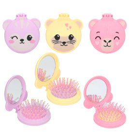 TOPModel Klapphaarbürste mit Spiegel