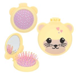 TOPModel Klapphaarbürste mit Spiegel