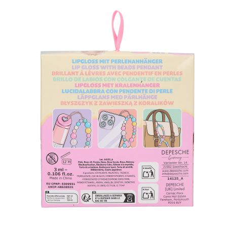 TOPModel Lipgloss mit Perlenanhänger – Schimmernder Effekt für deine Lippen