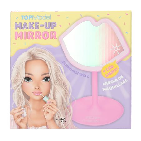 TOPModel LED Tischspiegel CANDY GLAM – Optimales Licht für Make-up & Styling