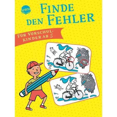 Finde den Fehler- Für Vorschulkinder ab 5