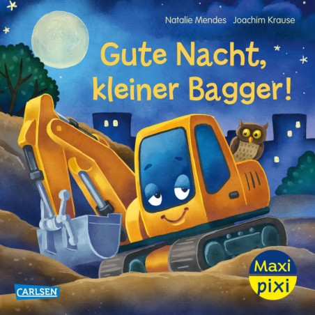 MaxiPixi 485 Gute Nacht, kleiner Bagger