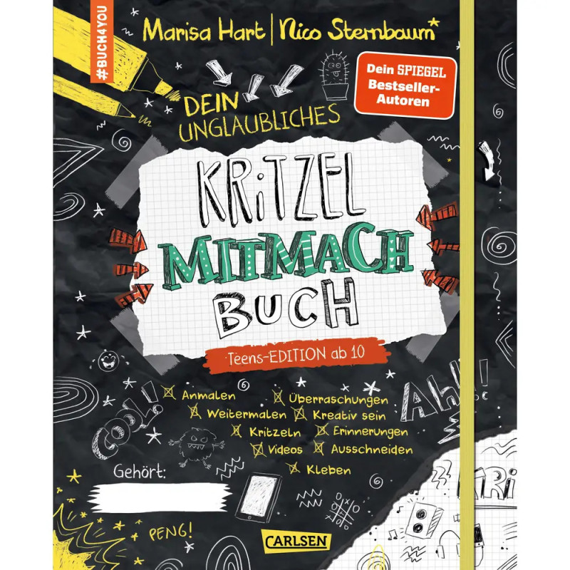 buch4you Kritzel-Mitmach-Buch