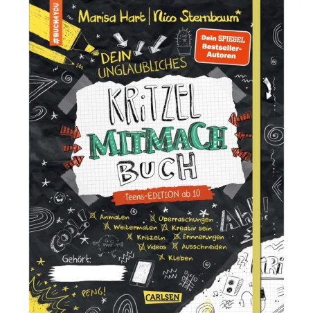 buch4you Kritzel-Mitmach-Buch